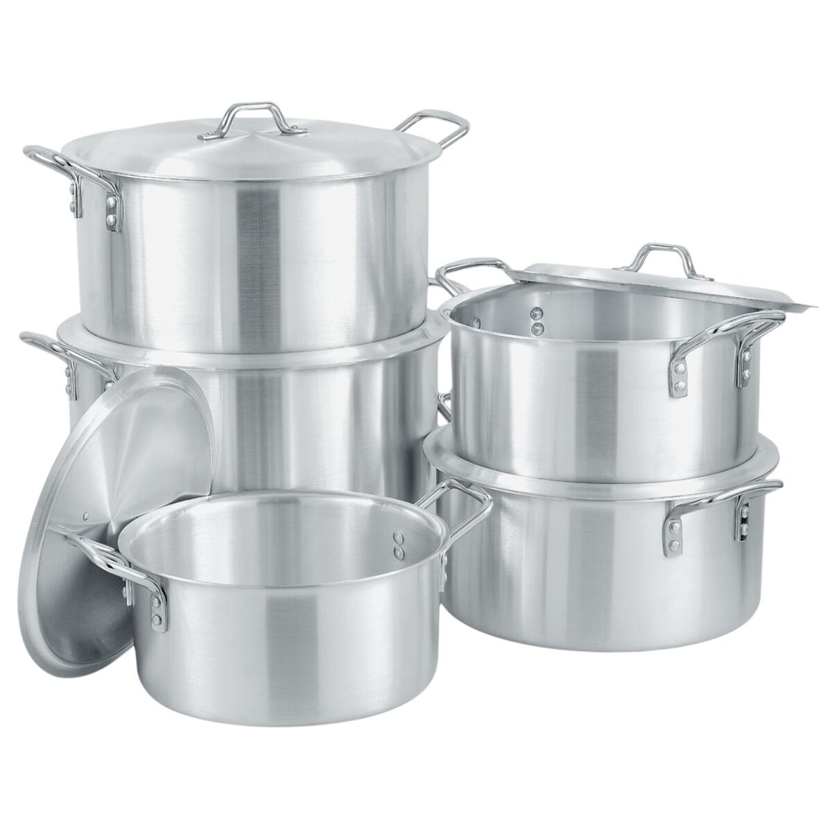Domestic Cooking Pot Set of 5