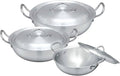 Domestic Karahi (Wok) Set of 5 With Lids