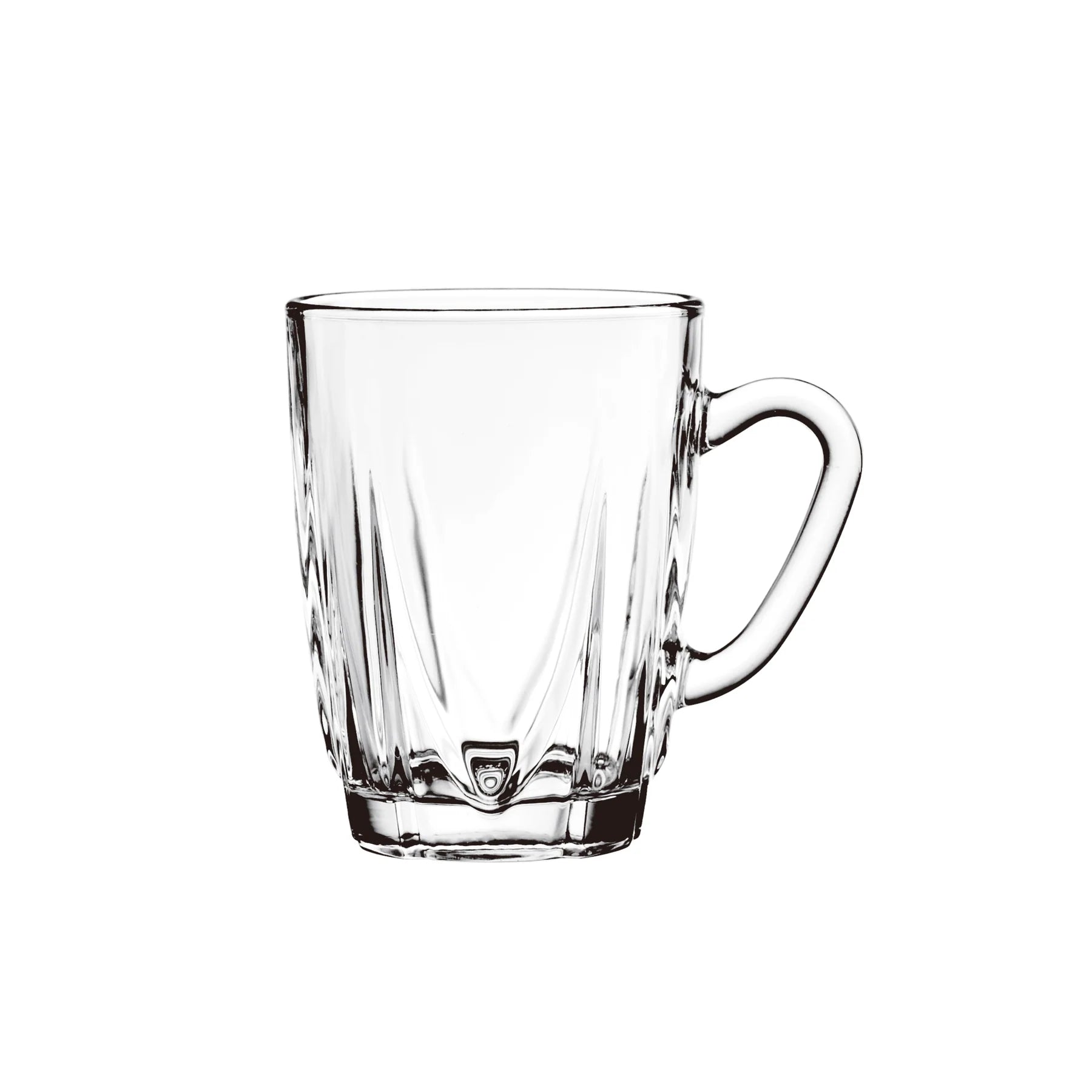 Glass Coffee/Tea Mug 230ml - 6PK